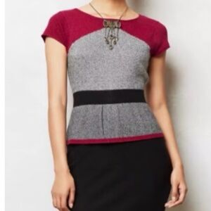 Sparrow Red Knit Top - XS